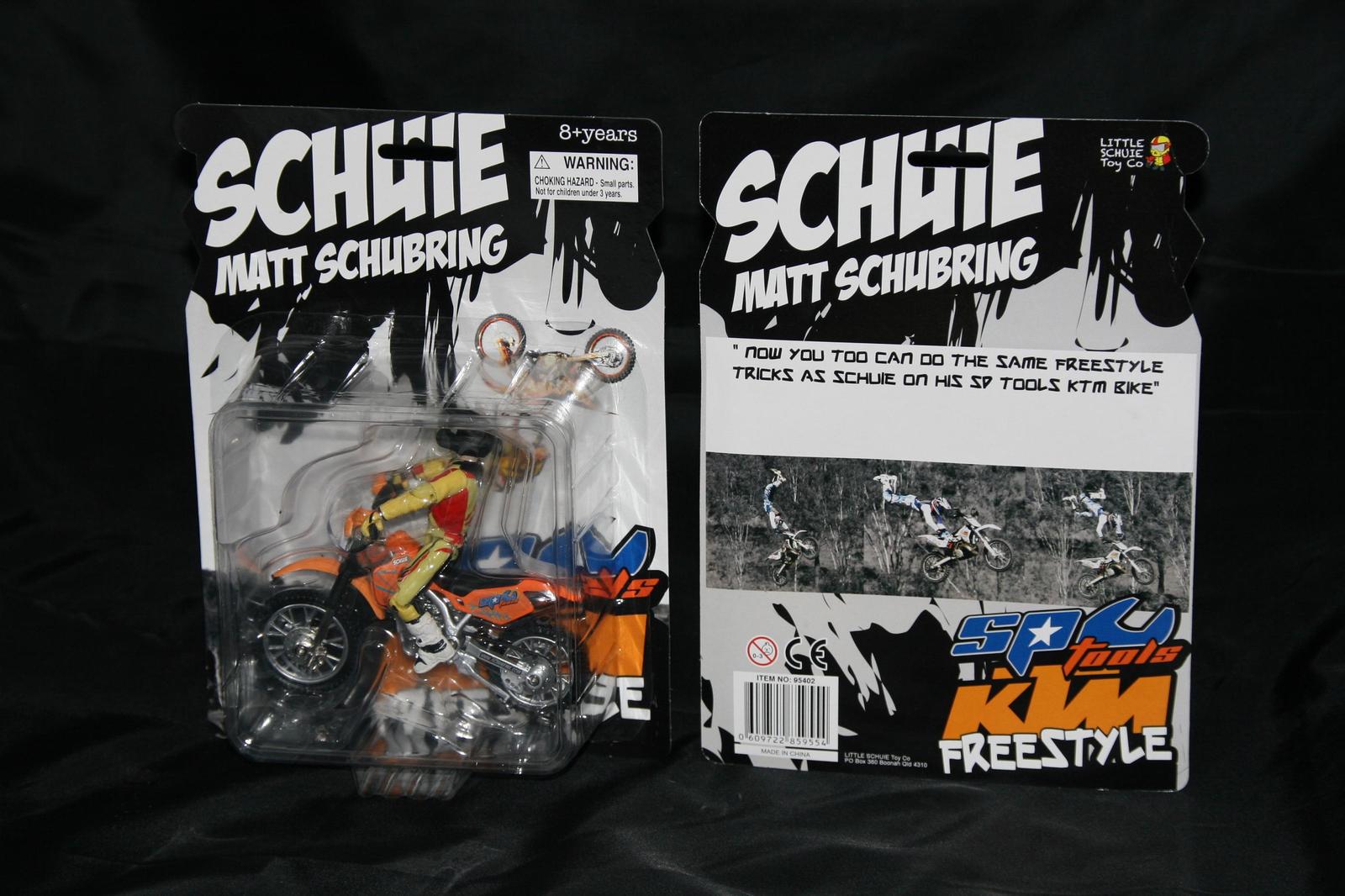 Matt "SCHUIE" Schubring Bike and Figurine Toy Set Little